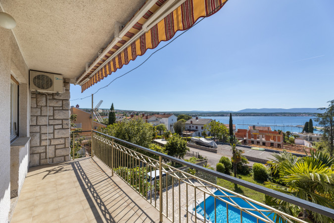 Explore the Krk island with a holiday at Vida's Place, Vida's Place with pool near the sea, Malinska, island of Krk, Croatia Malinska